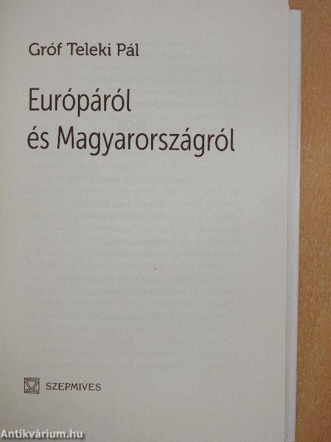 Európáról és Magyarországról