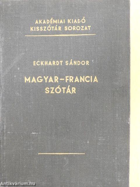 Magyar-francia szótár