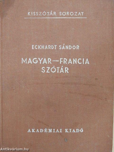 Magyar-francia szótár