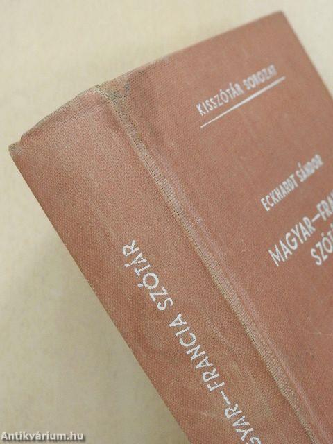 Magyar-francia szótár