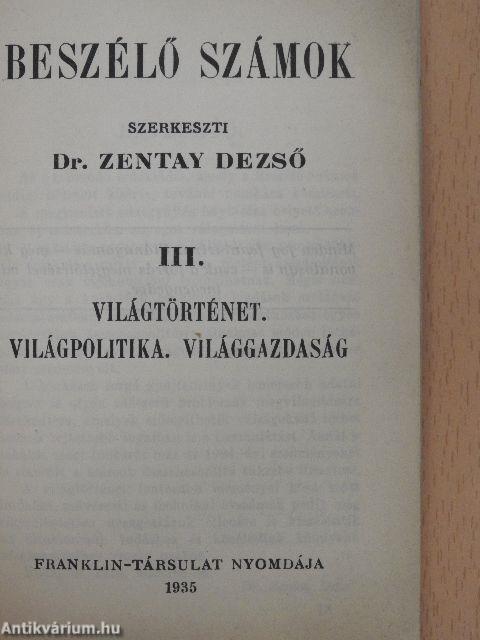 Beszélő számok III.