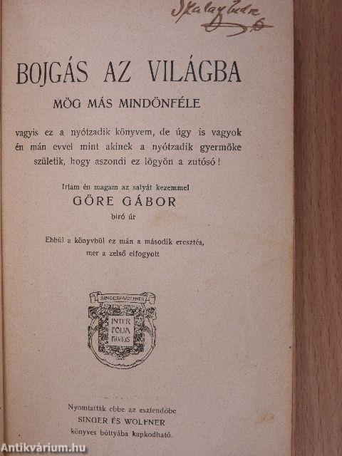 Bojgás az világba