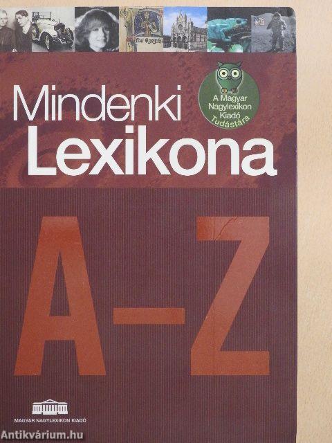 Mindenki lexikona A-Z