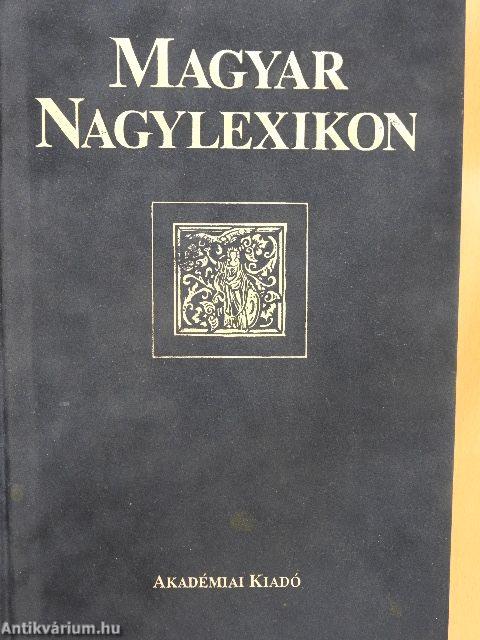 Magyar Nagylexikon 2. (töredék)