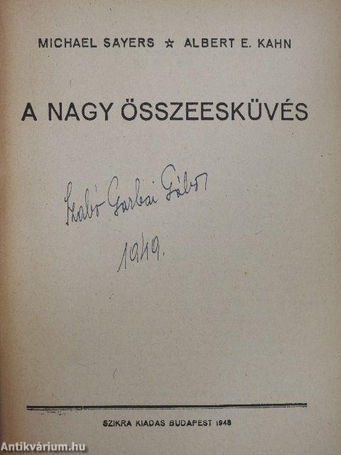 A nagy összeesküvés