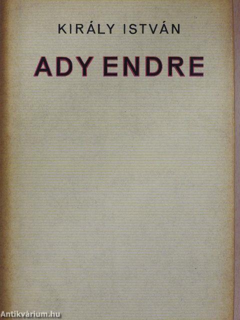 Ady Endre I. (töredék)