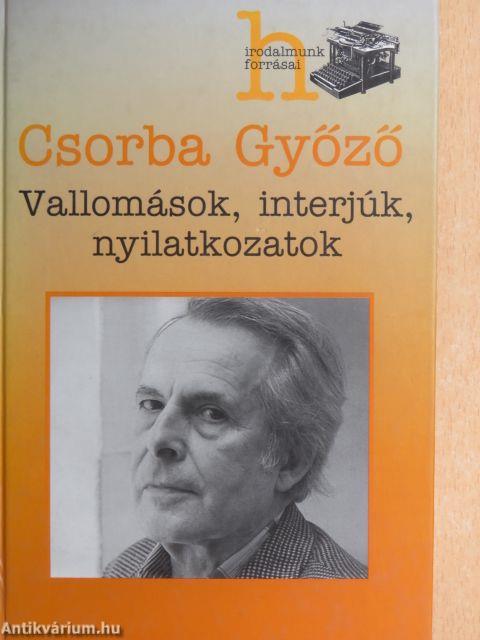 Vallomások, interjúk, nyilatkozatok