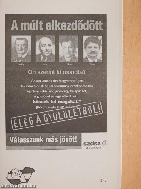 Szabad választás, törvényes csalás (dedikált példány)