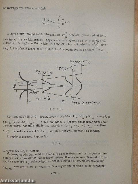 Folyadékok mechanikája I.