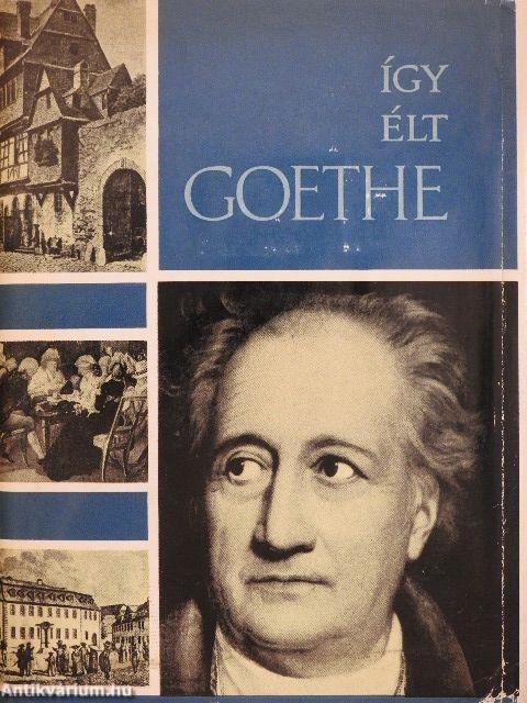 Így élt Goethe