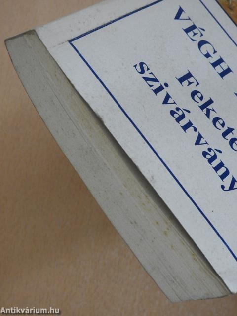 Fekete szivárvány (dedikált példány)