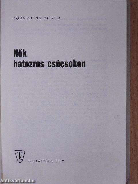 Nők hatezres csúcsokon (dedikált példány)