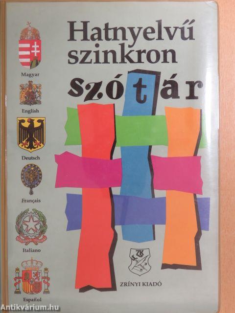 Hatnyelvű szinkron szótár