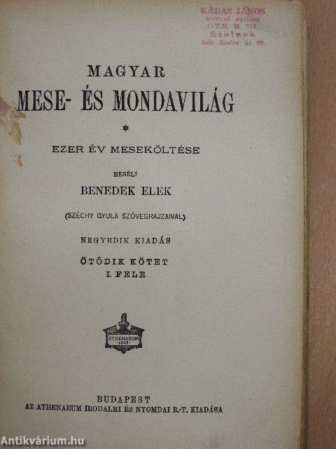 Magyar mese- és mondavilág V/1 (töredék)