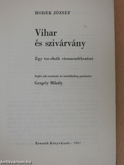 Vihar és szivárvány