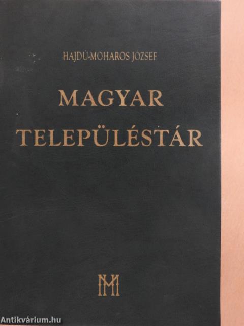 Magyar Településtár (dedikált példány)