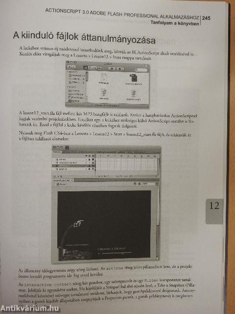 ActionScript 3.0 Adobe Flash Professional alkalmazáshoz