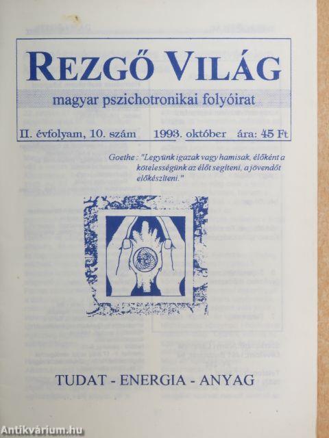 Rezgő Világ 1993. október