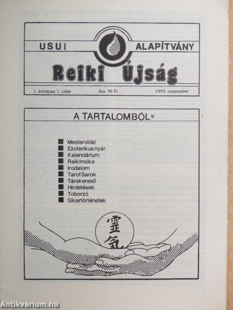 Reiki Újság 1993. szeptember