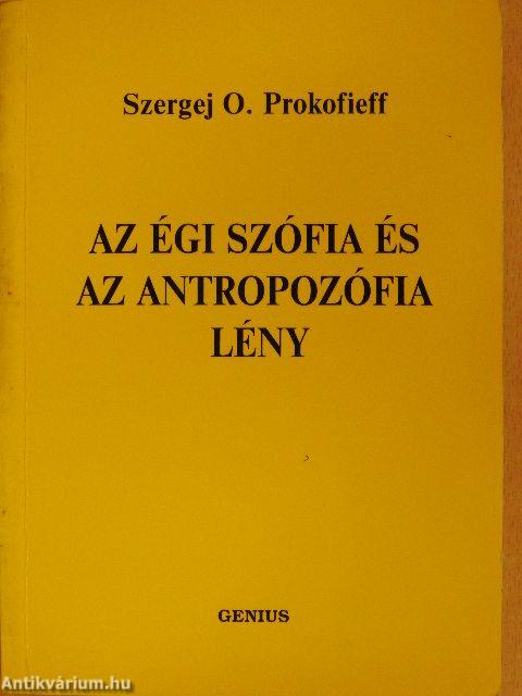 Az égi Szófia és az Antropozófia lény