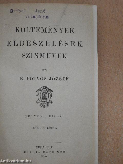 Költemények, elbeszélések, színművek II. (töredék)