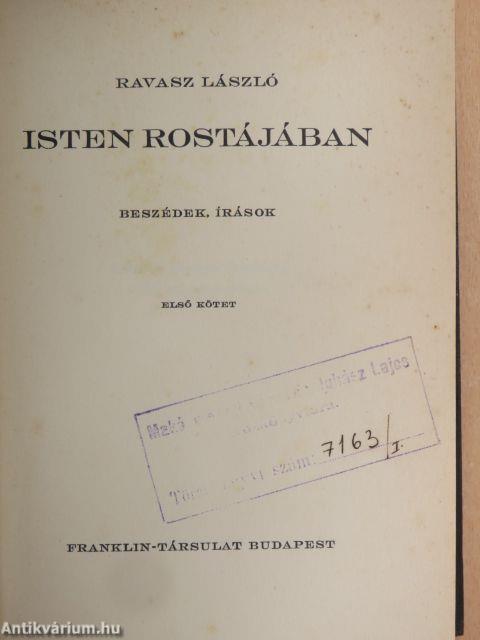 Isten rostájában I-III.