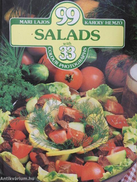 99 salads with 33 colour photographs