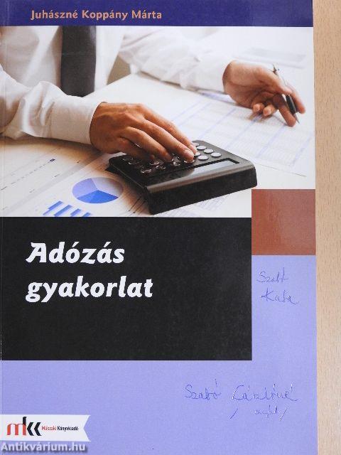 Adózás gyakorlat