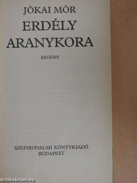 Erdély aranykora