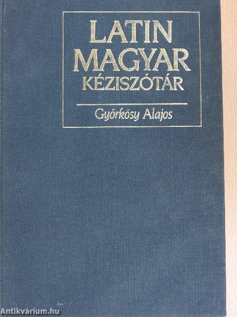 Latin-magyar kéziszótár