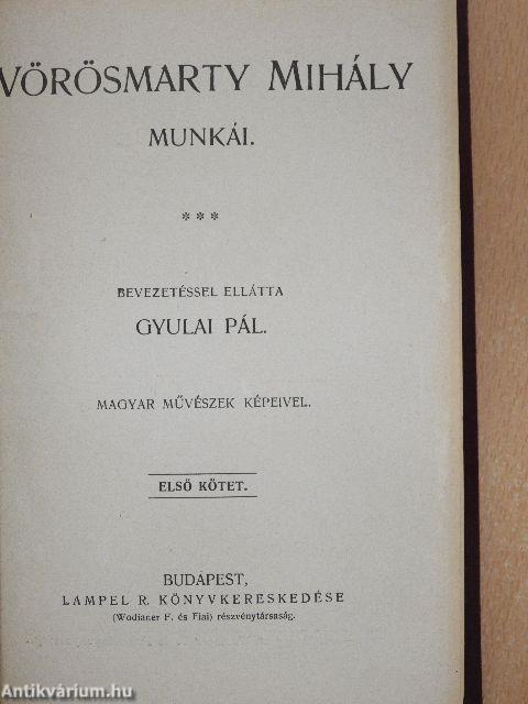 Vörösmarty Mihály munkái I-III.