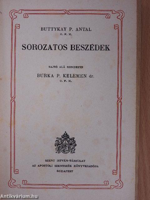 Sorozatos beszédek