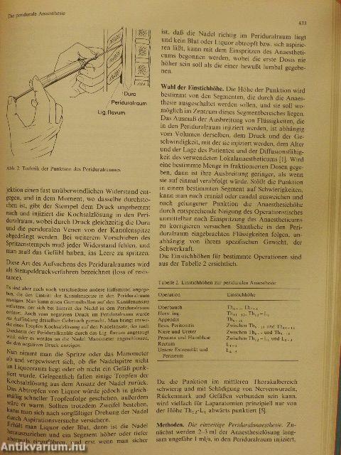 Lehrbuch der Anaesthesiologie Reanimation und Intensivtherapie