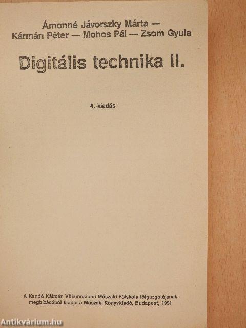 Digitális technika II.