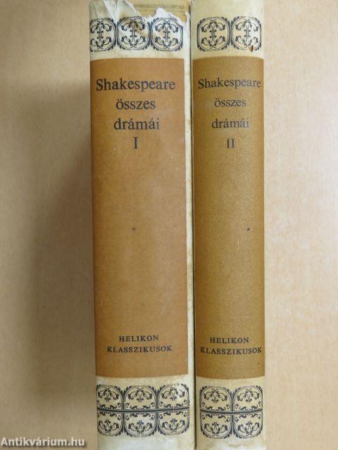 Shakespeare összes drámái I-II.