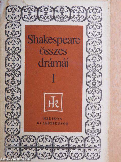 Shakespeare összes drámái I-II.