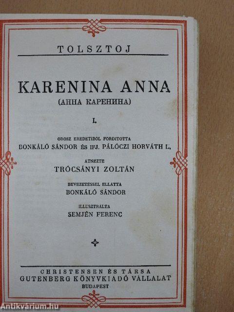 Karenina Anna I-IV.