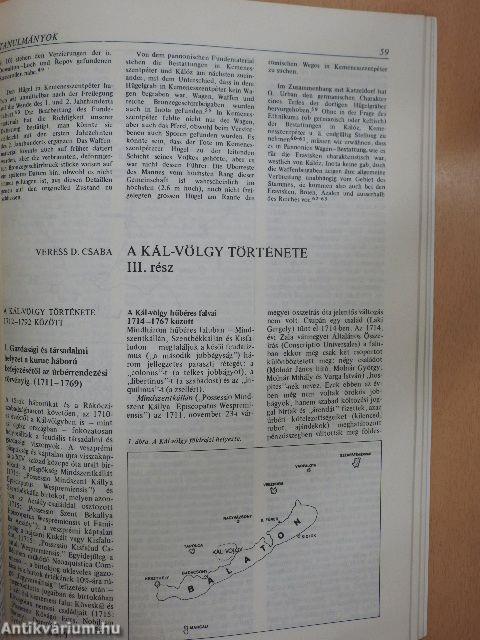 Veszprémi Történelmi Tár 1989. I-II.