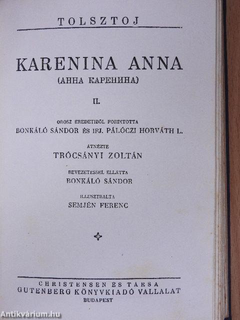 Karenina Anna I-IV.