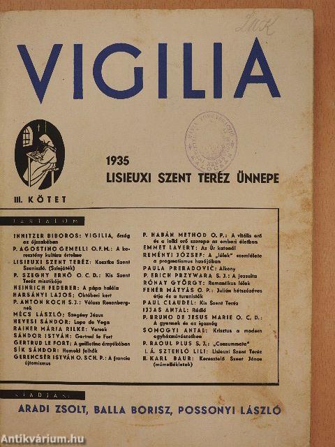 Vigilia 1935. III.