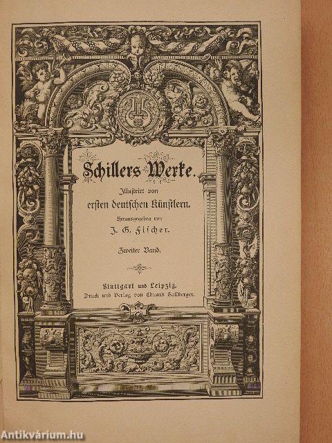 Schillers Werke II. (gótbetűs)