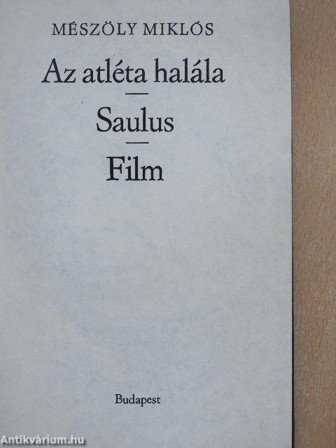 Az atléta halála/Saulus/Film