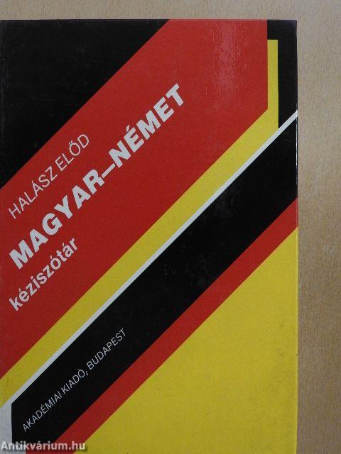 Magyar-német kéziszótár