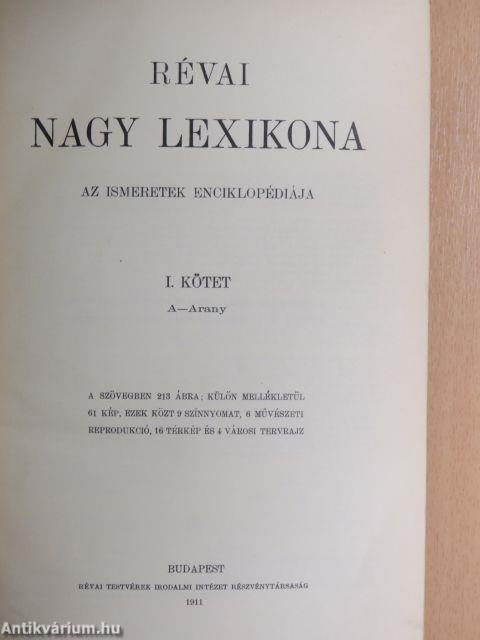 Révai nagy lexikona 1-21.