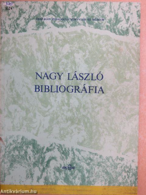 Nagy László bibliográfia
