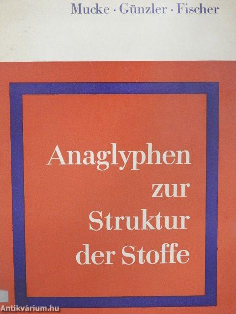 Anaglyphen zur Struktur der Stoffe