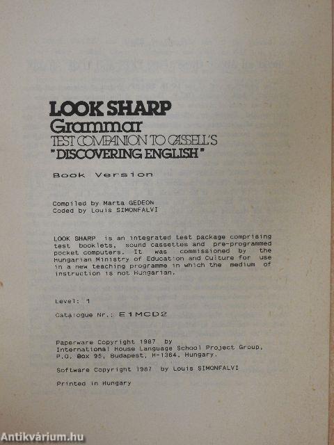 Look Sharp - Level 1