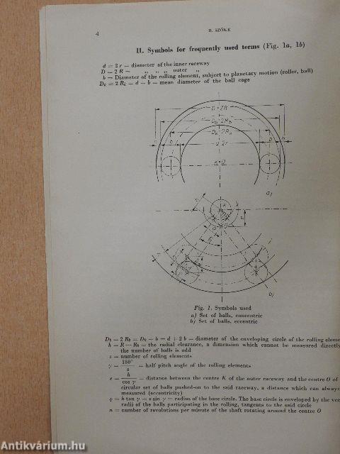 The Possibility of Kinetic Vibrations in Anti-friction Bearings