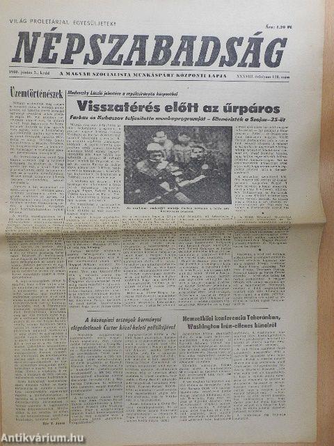 Népszabadság 1980. június 3.