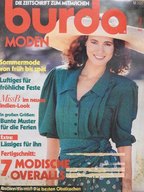 Burda Moden 7. Juli 1989